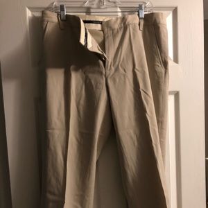 Wide leg cropped pants